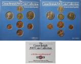 World Coins - Elizabeth II 1983 8-coin UNC Martini Set with the 1983 New Pence mule error