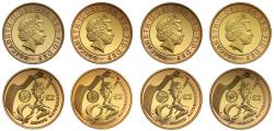 World Coins - Elizabeth II 2002 4-coin Set Commonwealth Games