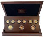 World Coins - * Elizabeth II 2012 9-coin proof Set The Gold Series Olympics