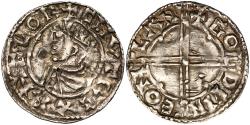 World Coins - Canute Quatrefoil Penny, Langport Mint, moneyer Godwine