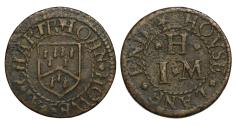 World Coins - London 17th century Token Charterhouse Lane, John Howes the Grocer