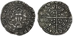 World Coins - Edward IV, First Reign, Light Coinage Groat, Bristol mint, mm. sun
