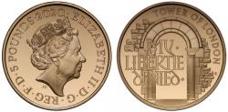 World Coins - * Elizabeth II 2020 PF70 UCAM Five-Pounds - Infamous Prison, Very Low Mintage
