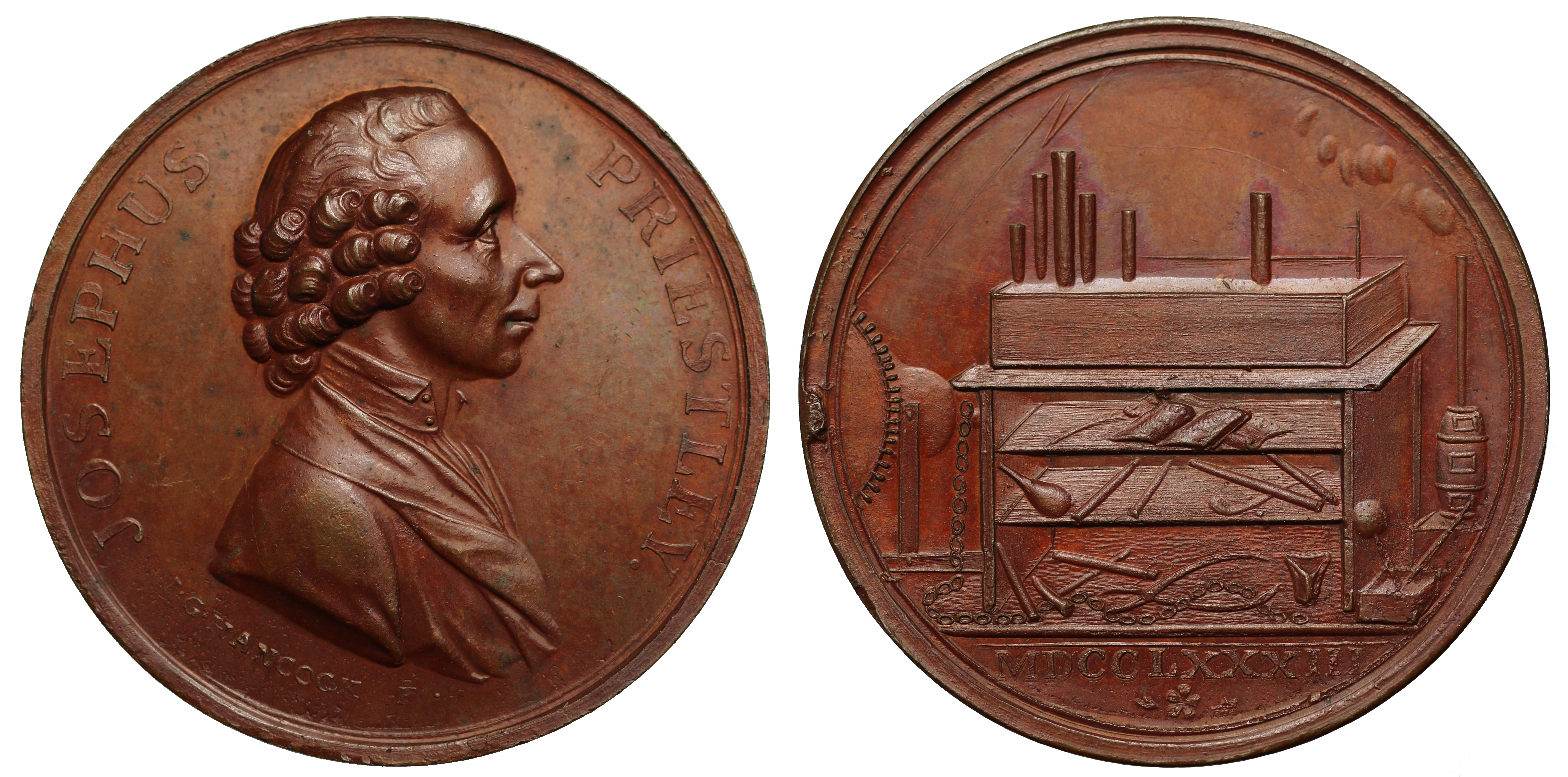 【一部予約販売中】 Priestley Joseph 50th Tokens | 1783 Token Medallic Birthday コレクション