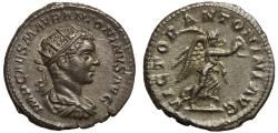 Ancient Coins - Elagabalus, Silver Antoninianus, Restoration of Power.