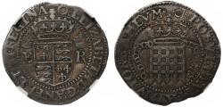 World Coins - Elizabeth I One Testern, Portcullis Money AU50