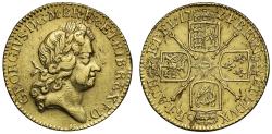World Coins - George I 1724 Guinea, fifth bust rare date