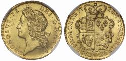 World Coins - George II 1728 Half-Guinea young bust, MS65+ the finest currently graded