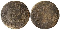 World Coins - Surrey 17th Century Token, Rotherhithe, Elephant Stairs, Edmund Cross, 1659
