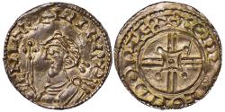 World Coins - Harthacanute, Penny, arm and sceptre type, Dorchester Mint, Godwine