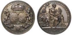 Us Coins - Anglo-Dutch, Childbirth of Princess Anne of Orange, 1736.