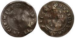 World Coins - 17th Century Token, Southwark, The Mint, John Bell 1669 Halfpenny
