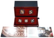 World Coins - Elizabeth II 2020 gold proof 5-coin Set