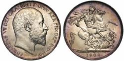 World Coins - Edward VII 1902 Crown MS64