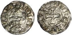 World Coins - William II Penny, Cross in Quatrefoil type, uncertain Mint, moneyer Aelfgaet