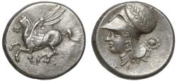 Ancient Coins - Corinth, Silver Stater, c. 345-307 BC.