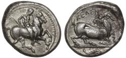 Ancient Coins - Cilicia, Kelenderis, Silver Stater, c. 425-400 BC.