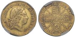 World Coins - George I 1719 Half-Guinea XF Details