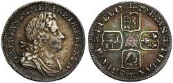 World Coins - George I 1720 Shilling, scarce date