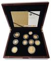 World Coins - Elizabeth II 2012 gold proof 10-coin Set Diamond Jubilee