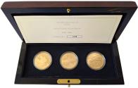 World Coins - * Elizabeth II 2004 3-coin Gold Set 60th Anniversary of D-Day