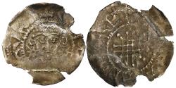 World Coins - William Fitzrobert 2nd Earl of Gloucester Penny, Two stars style, Wareham