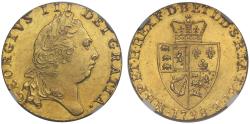 World Coins - George III 1798 Guinea, fifth bust, spade type reverse NGC MS62+