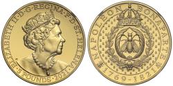World Coins - * St Helena 2021 PF70 gold 1oz Napoleon Bee