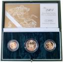 World Coins - Elizabeth II 2004 3-coin proof Set
