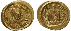 Anastasius, gold Solidus.