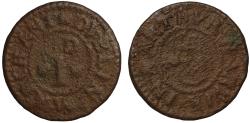 World Coins - Ireland, Dublin, 17th century Token Penny, Arthur Harvie, merchant, a crown