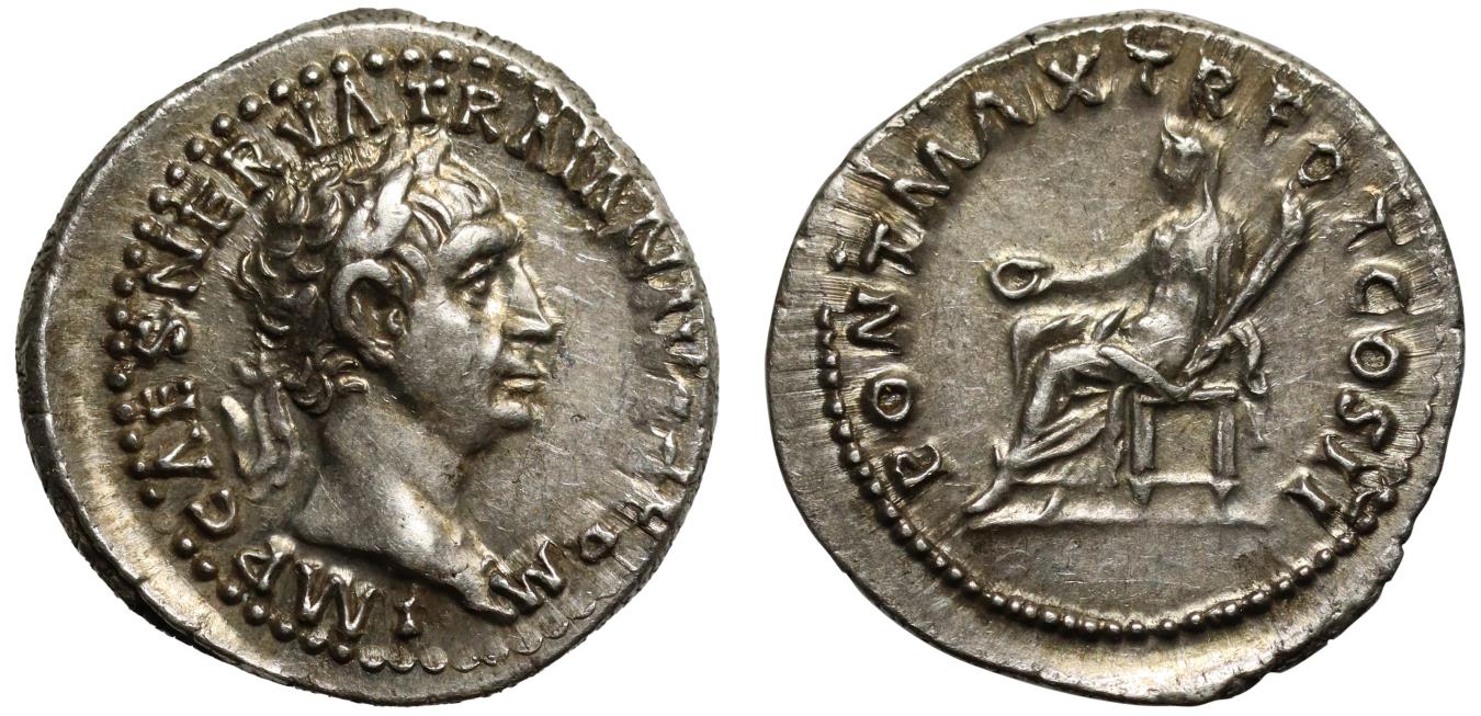 Trajan, silver Denarius. | Roman Imperial Coins