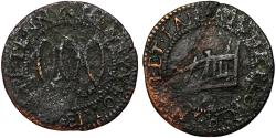 World Coins - 17th Century London Token, Halfpenny, Fleet Lane, Henry Yeo at the plough