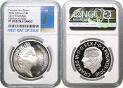 World Coins - * Charles III 2026 silver PF70 FDI £5 Third Effigy