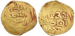 Ancient Coins - Genghis Khan [Chingiz], Gold Dinar, Bukhara.