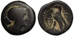 Ancient Coins - Ptolemaic Egypt, Cleopatra VII (51-30 BC), Æ 80-Drachmai, Alexandria.