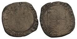 World Coins - Ireland, Elizabeth I Shilling, third base issue, c.1601, mint mark star