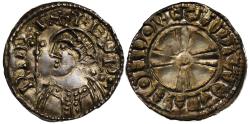 World Coins - Edward the Confessor expanding cross Penny Dorchester Mint, Wateman