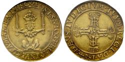 World Coins - Scotland, James VI 1584 gold Lion Noble of 75 Shillings, of highest rarity