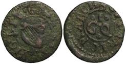 World Coins - Ireland, County Carlow 17th century Token, Garrett Quigley, Carlow, Penny