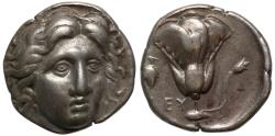 Ancient Coins - Rhodes, Silver Didrachm, c. 305-275 BC, NGC CH VF 4/5 4/5.