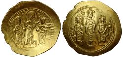 Ancient Coins - Romanus IV, Gold Histamenon Nomisma.