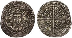 World Coins - Edward IV, First Reign, Light Coinage Groat, Bristol mint, mm. sun, with x in reverse inner legend