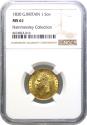 World Coins - George IV 1830 Sovereign, bare head, final date of reign, NGC MS61