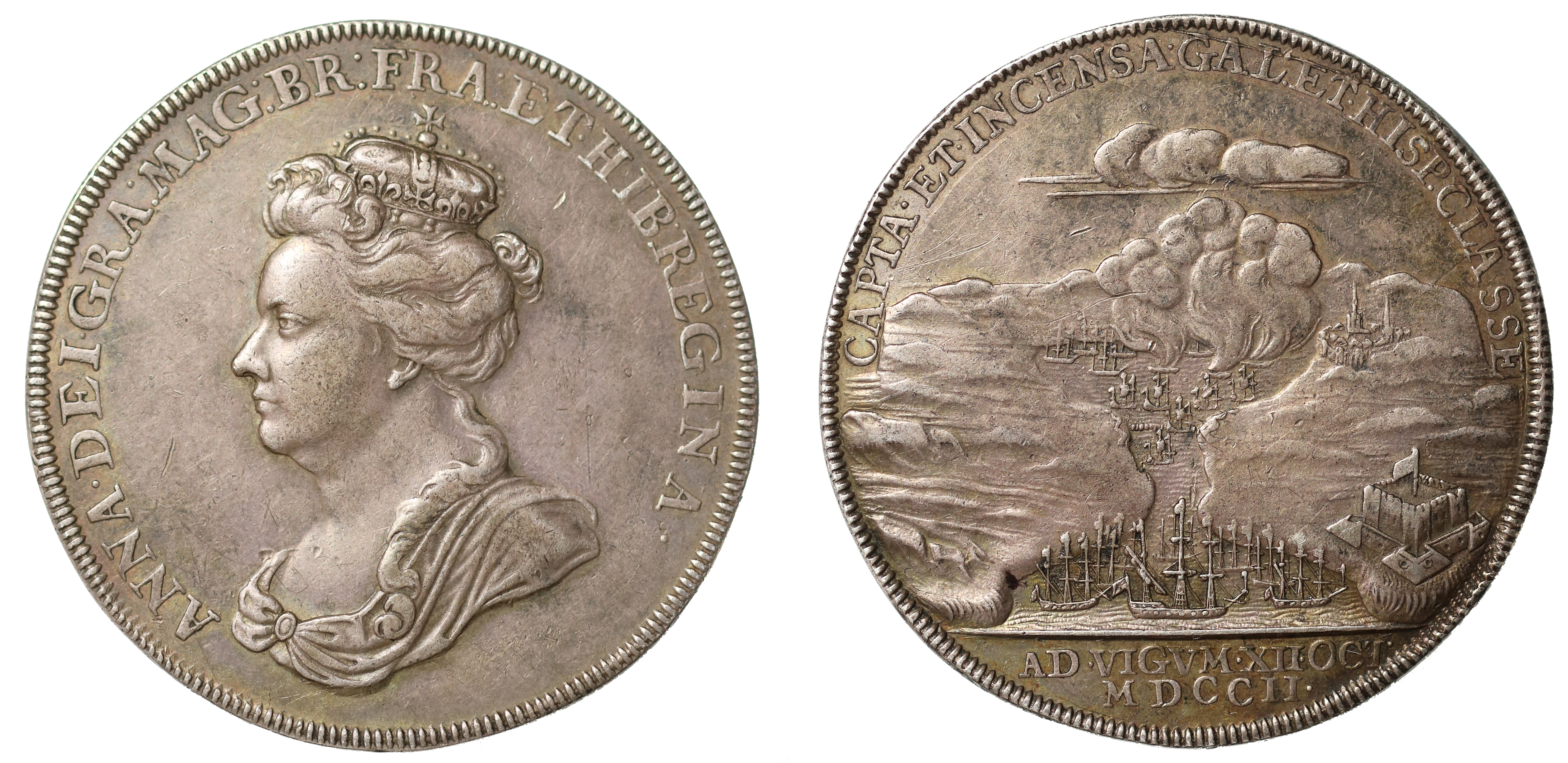 Expedition to Vigo Bay, 1702. | Tokens & Medals