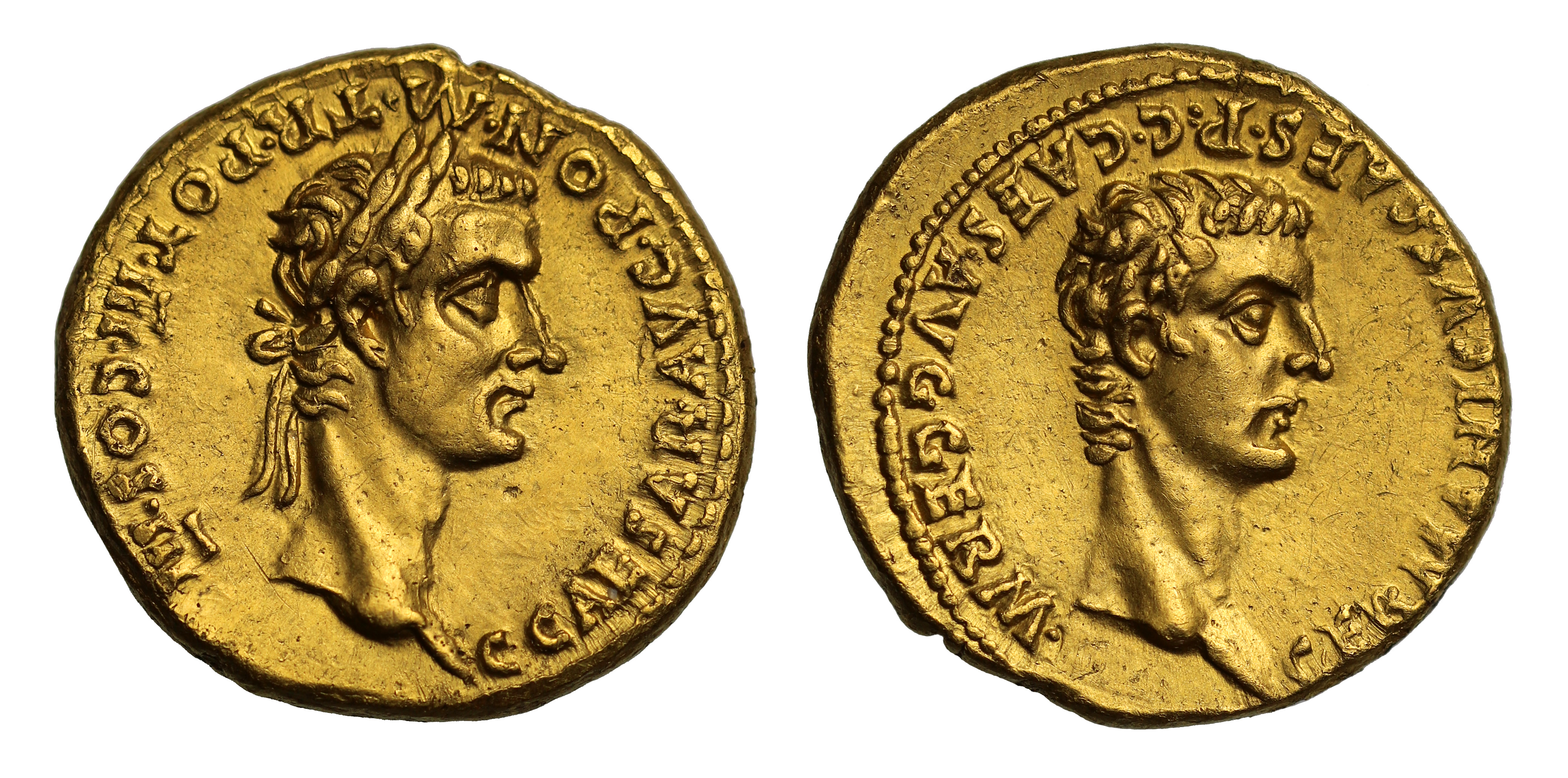 Caligula, gold Aureus | Roman Imperial Coins