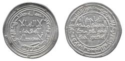 World Coins - Umayyad Dirham, Manadhir 93h