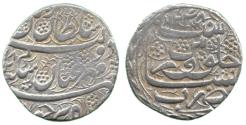 World Coins - Barakzai Rupee, Peshawar 1248h