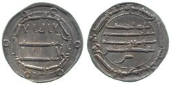 World Coins - Abbasid Dirham, al-Basra 164h