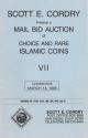 World Coins - Scott Cordry Mail Bid Auction VII